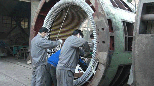 西安西玛高压电机修复后，必须对细节进行精细加工。