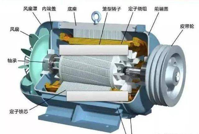 泰富西玛关于低压笼型三相异步电动机的结构与选型